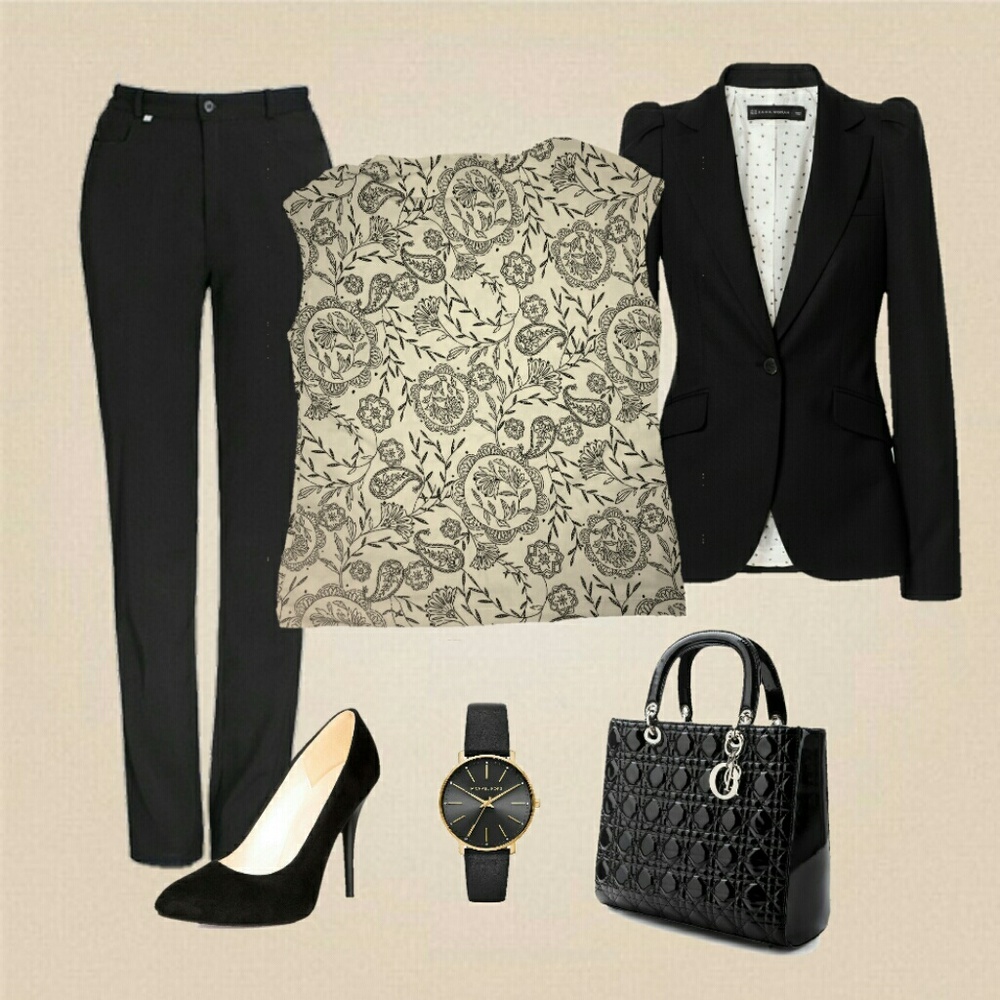 Patterned tank top